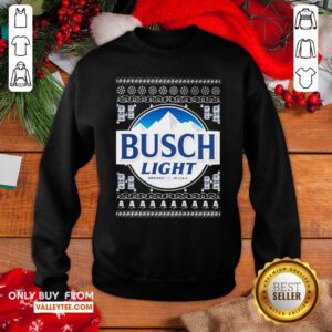 Busch Light 2020 Ugly Christmas Sweatshirt - Design By Valleytee.com