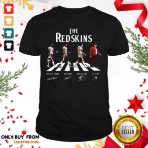 The Washington Redskins Abbey Road Signatures Shirt - Design By Valleytee.com