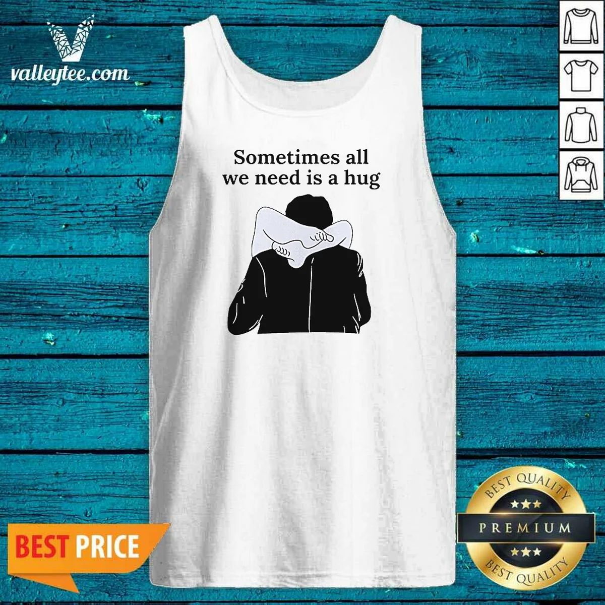 Good Sometimes All We Need Is Tank Top Good Sometimes All We Need Is Tank Top