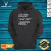 Hot I'M From Chicago What Part Hammond Indiana hoodie optimized, black pullover hoodie with bold white text design