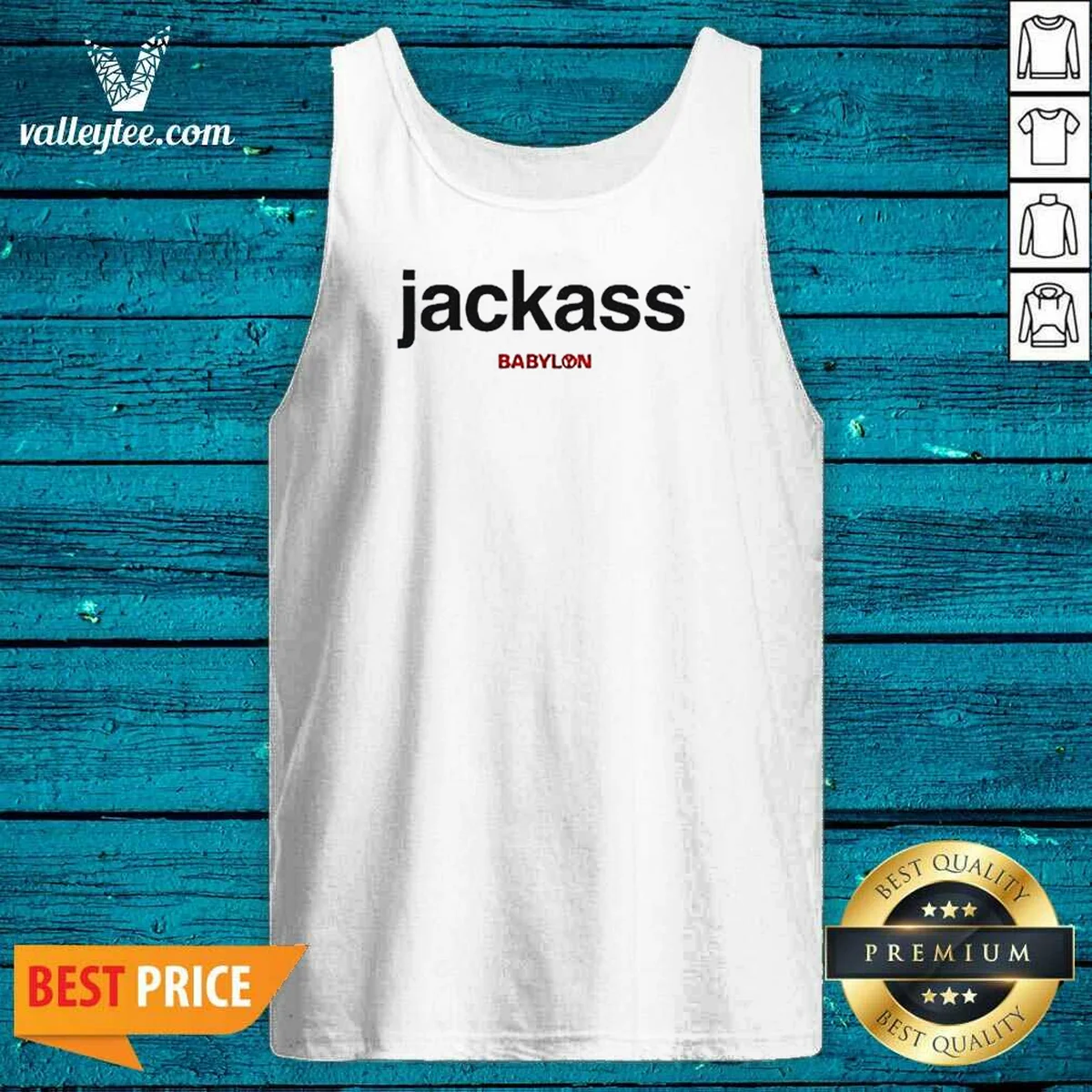 Nice Inde Navarrette Jackass Babylon LA Tank Top