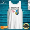 Official Minions Inner Peace Is A 3 Letter Word Bye Tank Top