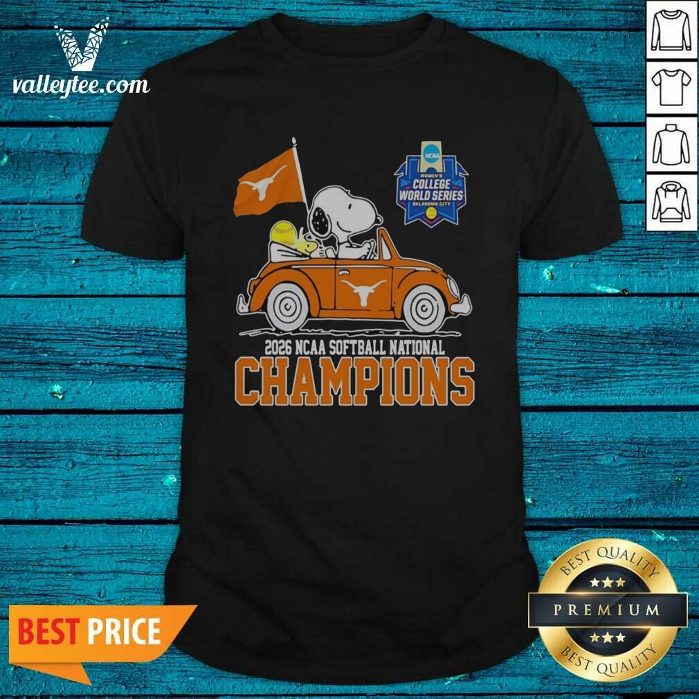 Official Snoopy Texas Longhorns 2026 NCAA Softball National Champions Oklahoma City Shirt Optimized on Classic Shirt Official Snoopy Texas Longhorns 2026 NCAA Softball National Champions Oklahoma City Shirt Optimized shown as a classic shirt preview
