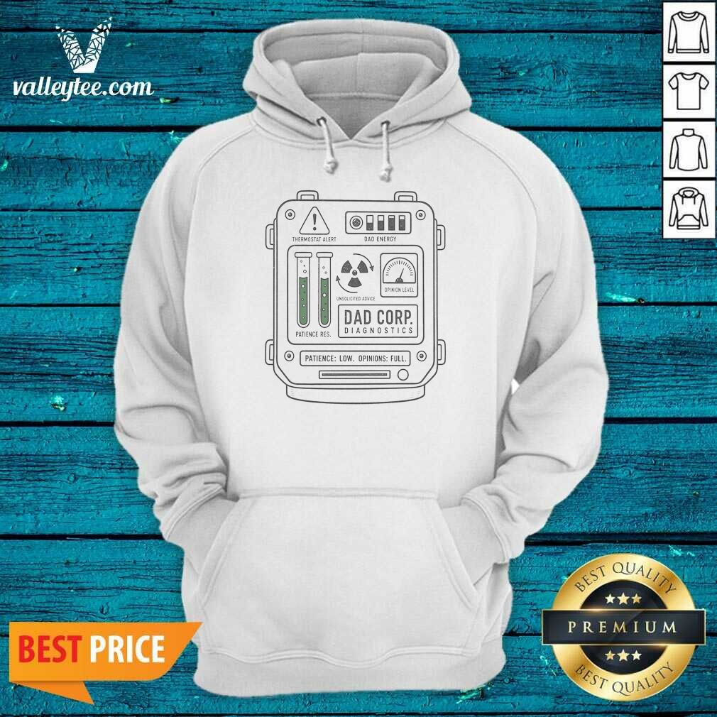 Official Top DAD CORP Diagnostics Shirt Hoodie Official Top DAD CORP Diagnostics Shirt Hoodie