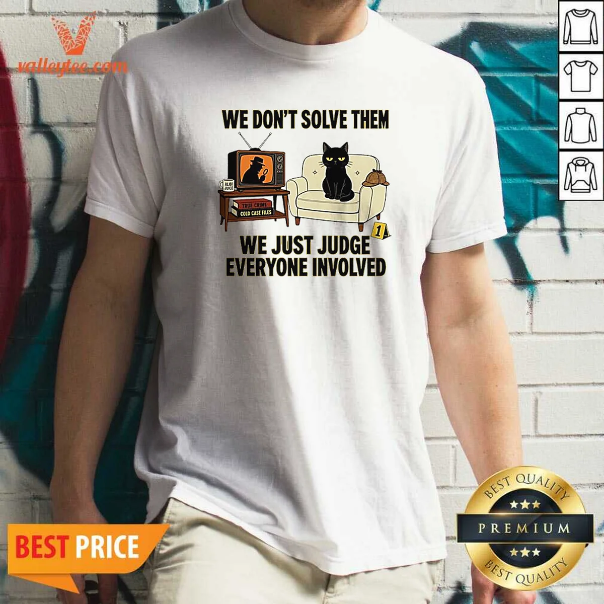 Original True Crime Cat Detective We Shirt Original True Crime Cat Detective We Shirt