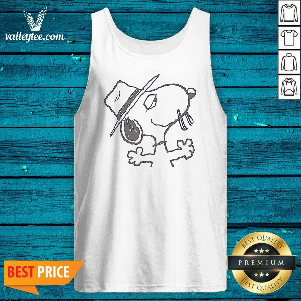Premium Peanuts Spike Larger Than Life Tank Top