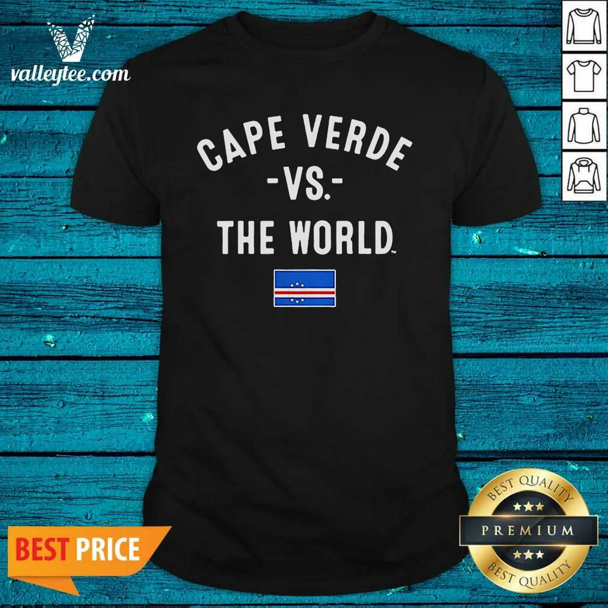 Pretty Cape Verde Vs The World Shirt Pretty Cape Verde Vs The World Shirt