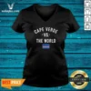Pretty Cape Verde Vs The World National Team Pride Patriotic Country Flag World Cup 2026 V-Neck Shirt