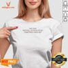 Pretty She Said Michael Or Me Sometimes I Miss Her V Neck Shirt v neck optimized white cotton fabric