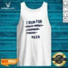 Awesome I Run For Prize Monkey Trophies Figure Beer Tank Top