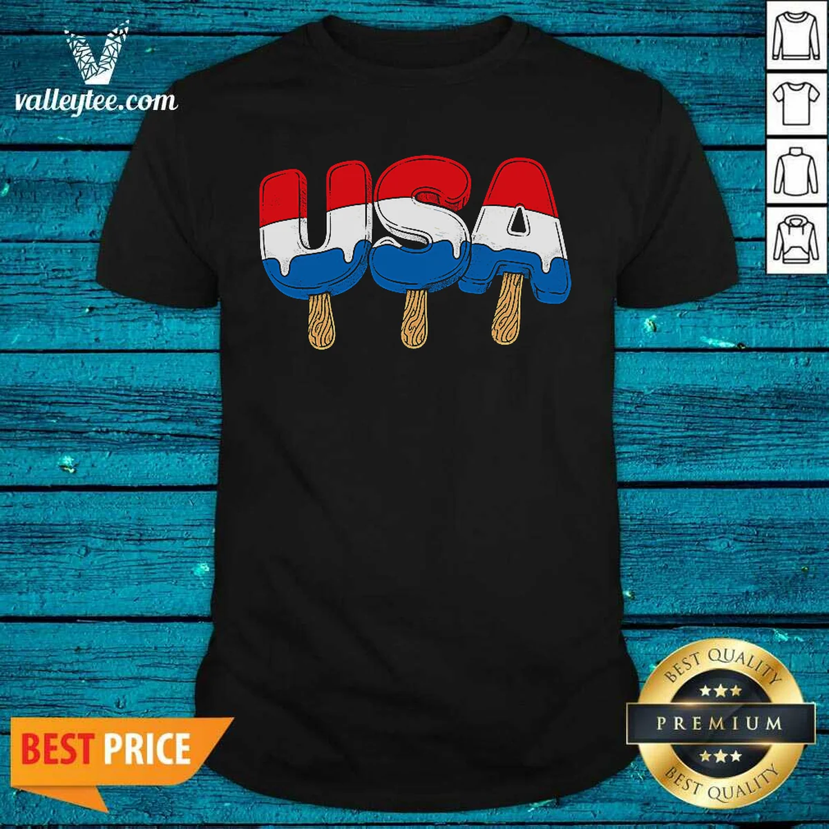 Awesome USA Popsicle Summer Celebrations Beach Shirt Awesome USA Popsicle Summer Celebrations Beach Shirt