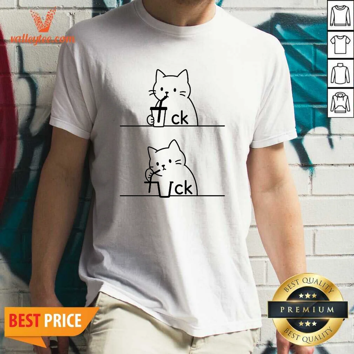 Funny Drinking Cat Shirt Funny Drinking Cat Shirt