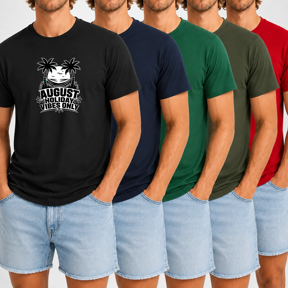 Good August Holiday Silhouette Vibes For Shirt Good August Holiday Silhouette Vibes For Shirt
