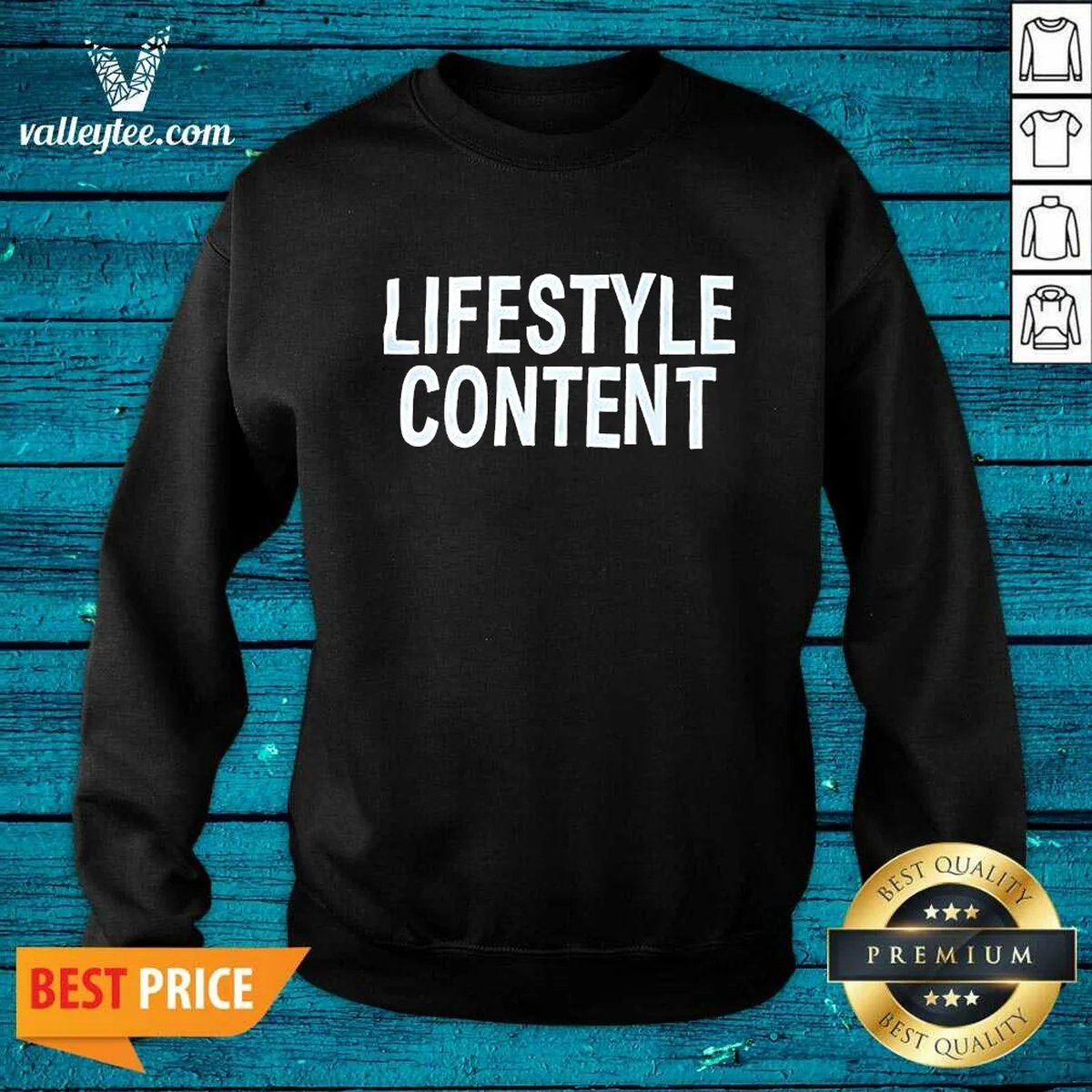 Hot Lifestyle Content Sweatshirt Hot Lifestyle Content Sweatshirt