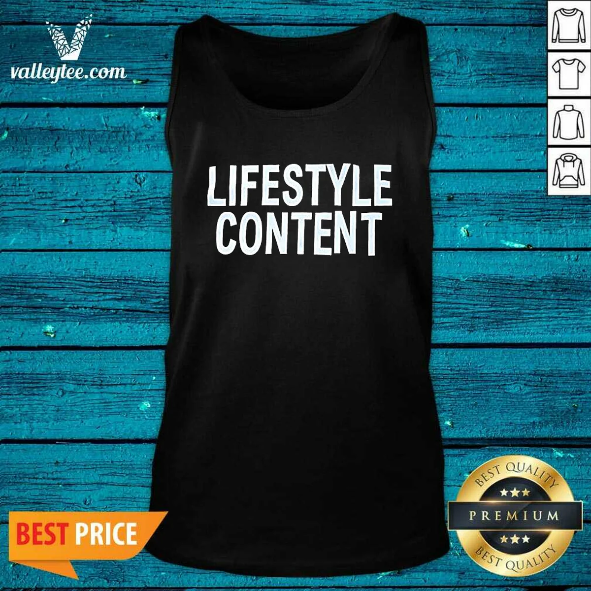 Hot Lifestyle Content Tank Top