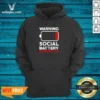 Hot Warning Social Battery Extremely Low Introvert Hoodie