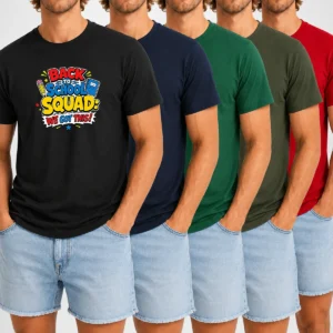 Nice Back To School Squad Cartoon For Students