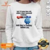 Nice Isn'T It Funny How Red White And Blue Represent Freedom Sweatshirt