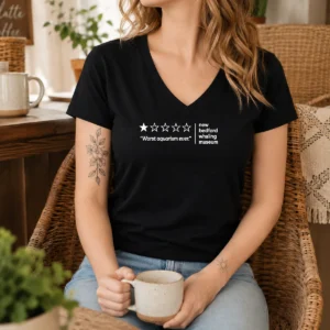 Nice Worst Aquarium Ever New Bedford Whaling Museum V-Neck Shirt