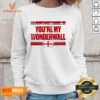 Nice You'Re My Wonderwall England Flag Oasis Sweatshirt