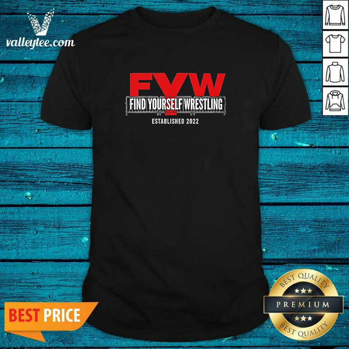 Official FYW Find Yourself Wrestling Established Shirt Official FYW Find Yourself Wrestling Established Shirt