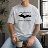 Official Michigan'S Better Half Upper Peninsula Map Washed T-Shirt