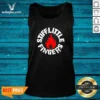 Official Stiff Little Fingers Circular Badge Logo With Flame Emblem Centered Inside Tank Top