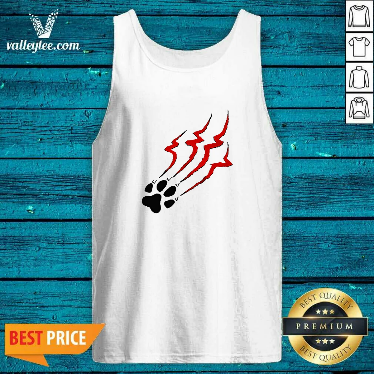 Official Stripe Tiger Claw Scratch Tank Top