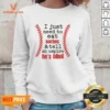 Original I Just Need To Eat Nachos And Tell An Umpire He'S Blind Baseball Sweatshirt