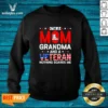 Original I'M A Mom Grandma And A Veteran Nothing Scares Me USA Sweatshirt