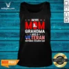 Original I'M A Mom Grandma And A Veteran Nothing Scares Me USA Tank Top