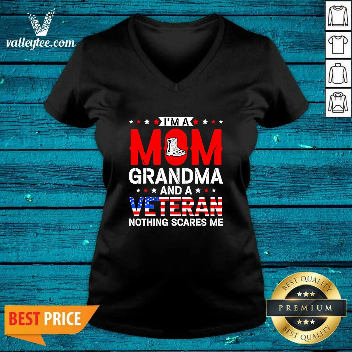 Original I'M A Mom Grandma And V-Neck Shirt Original I'M A Mom Grandma And V-Neck Shirt