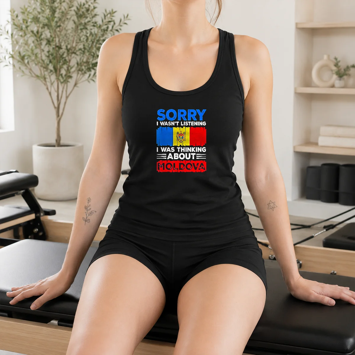 Original Sorry I Wasn'T Listening I Was Thinking About Moldova Tank Top