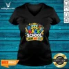 Premium Back To School Excitement Vector V-Neck Shirt
