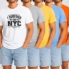 Premium I Survived My Trip To NYC Funny Tee Line Art