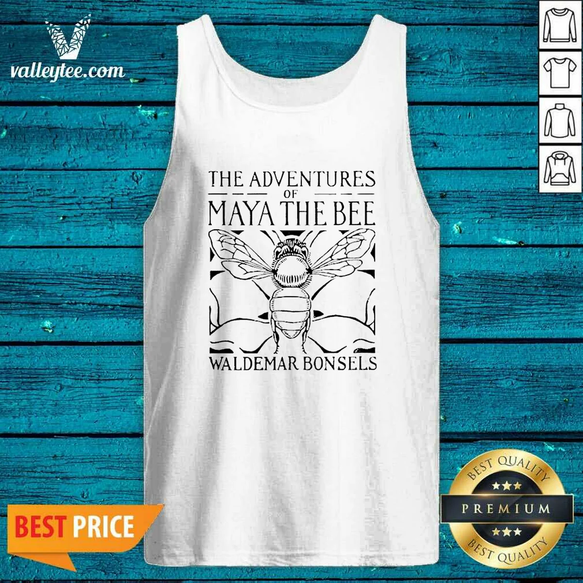 Premium The Adventures Of Maya The Bee Waldemar Bonsels Tank Top
