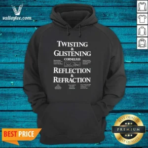 Premium Twisting And Glistening Cornelius And Reflection And Refraction Hoodie