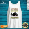 Pretty Black Cat Attention I Am Out Of Order Until Further Notice Tank Top