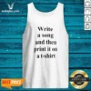 Pretty Charli Write A Song And Then Print It On A Tank Top