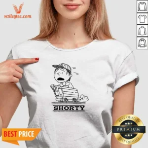 Pretty Charlie Brown Peanuts Shorty A Pirate'S Sweatshirt Copy Right 1995 By Goon V-Neck Shirt