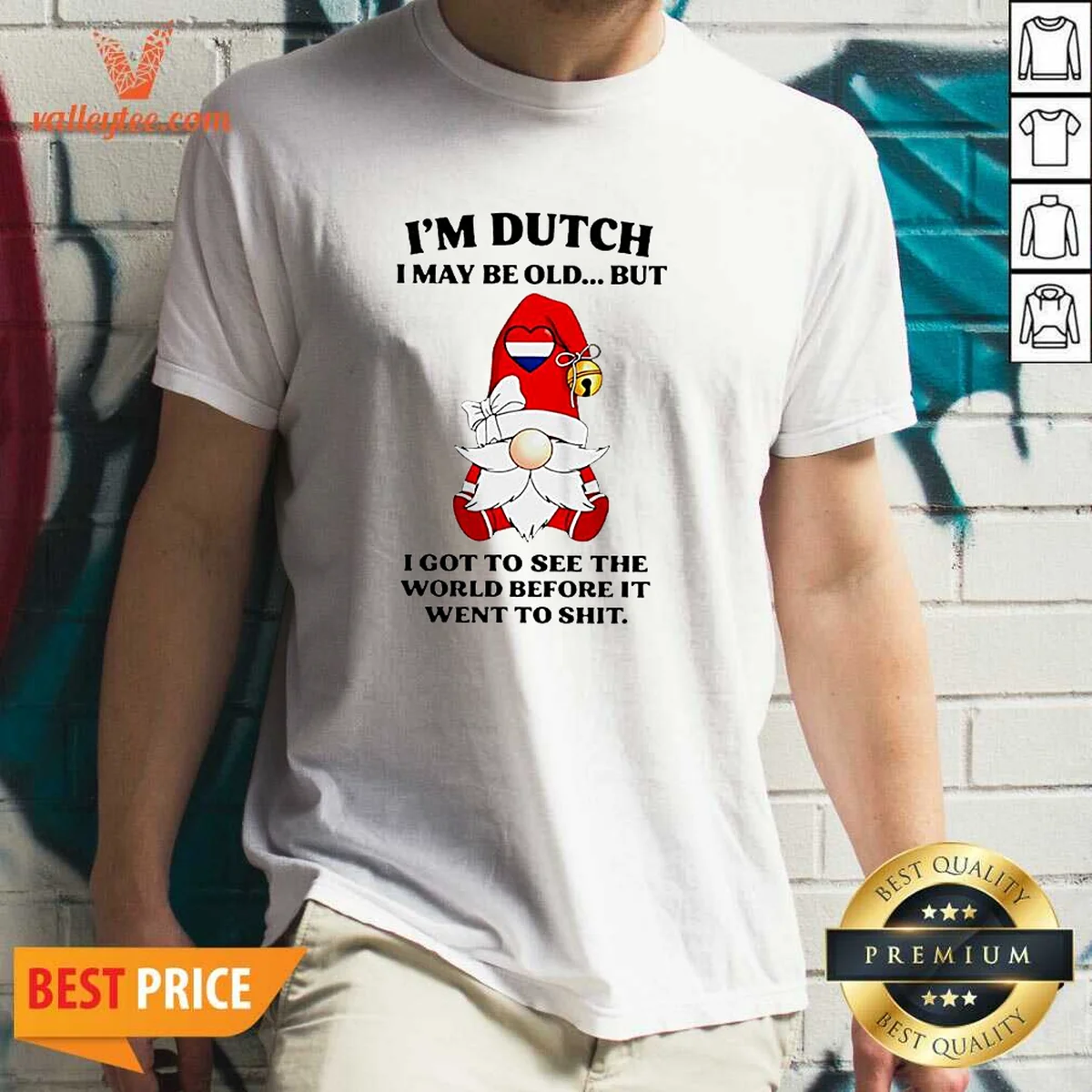 Pretty Dutch Gnome I Am Dutch Shirt Pretty Dutch Gnome I Am Dutch Shirt
