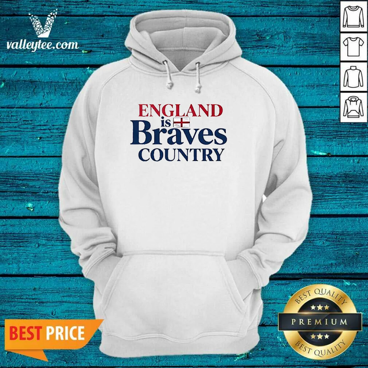 Pretty England Is Braves Country Hoodie Pretty England Is Braves Country Hoodie