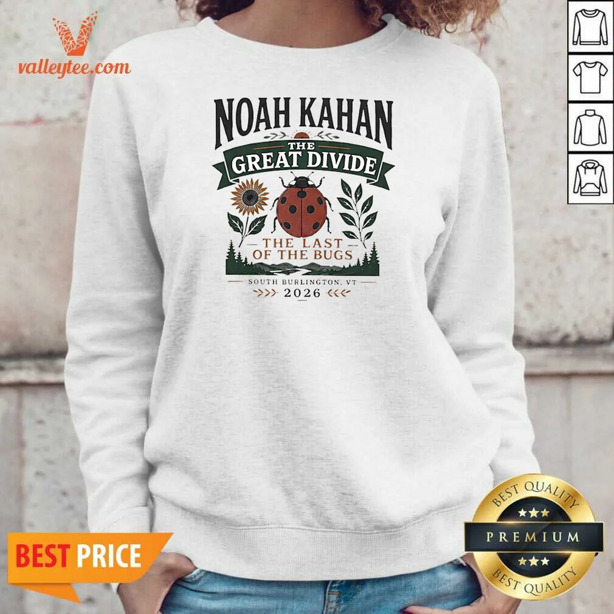 Top Noah Kahan The Great Divide Sweatshirt Top Noah Kahan The Great Divide Sweatshirt