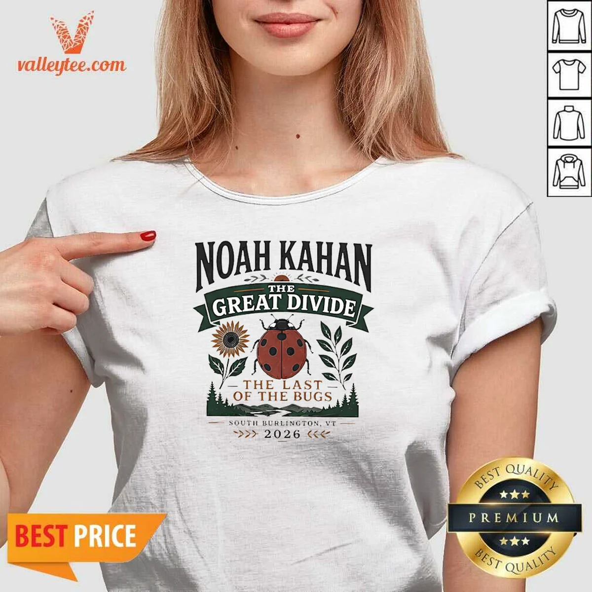 Top Noah Kahan The Great Divide V-Neck Shirt Top Noah Kahan The Great Divide V-Neck Shirt