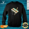 Top Retro Cassette Tape With Pencil 90s Nostalgia Sweatshirt