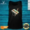 Top Retro Cassette Tape With Pencil 90s Nostalgia Tank Top