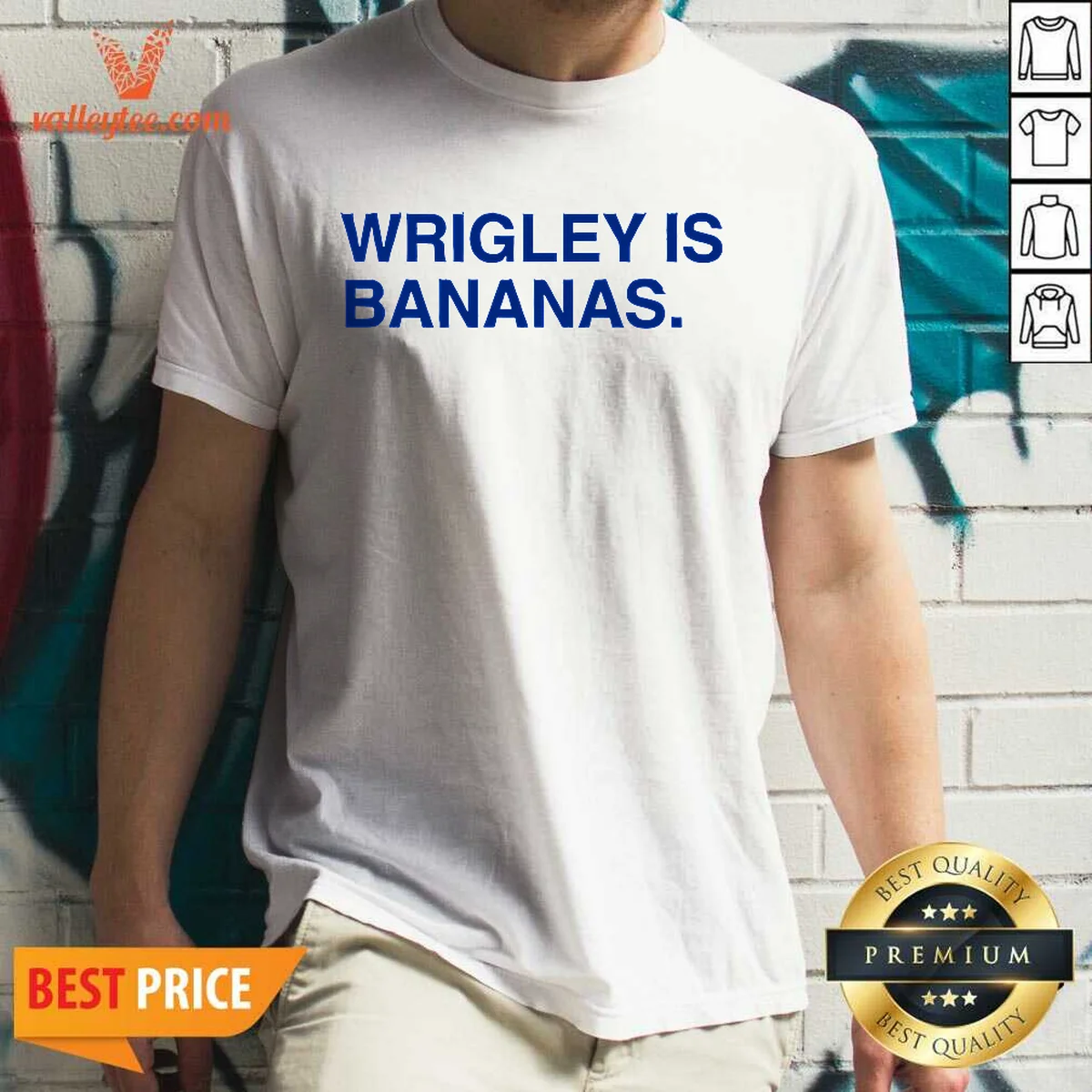 Top Wrigley Is Bananas Shirt Top Wrigley Is Bananas Shirt