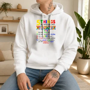 Awesome 5 Things You Should Know About My Grandson Hoodie