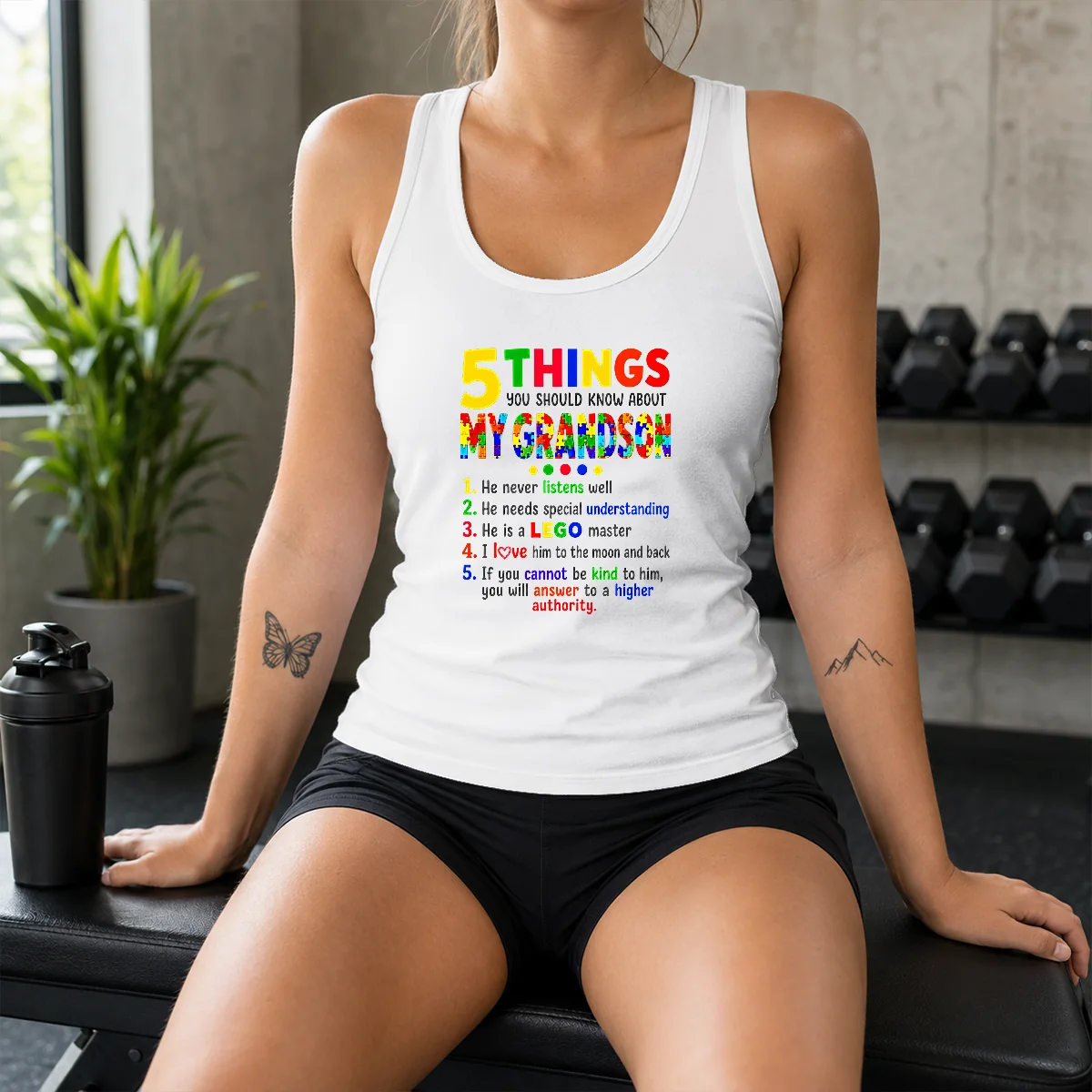 Awesome 5 Things You Should Know About My Grandson Tank Top