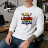 Awesome Pixel Art Happy Labour Day Thank You Workers Long Sleeve Shirt